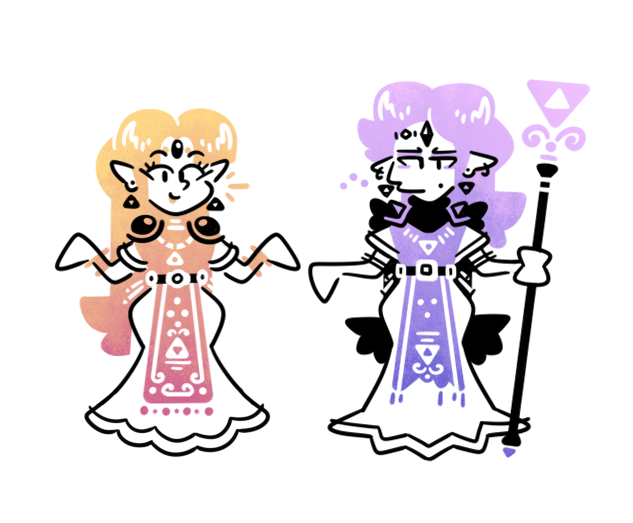 my take on zelda and hilda