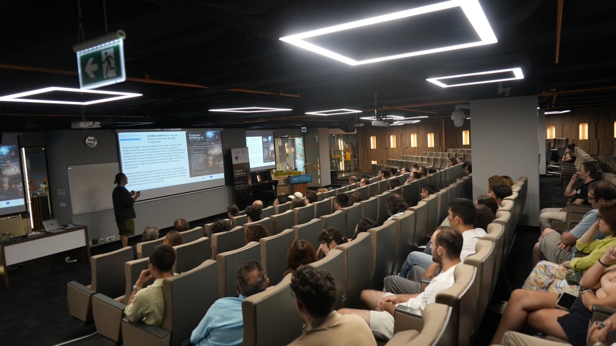 CosmicWispers's tweet photo. Highlights from the public talk by Serkant Ali Çetin (from
@istinyeunivedu) during our 2nd General Meeting in Istanbul! https://t.co/RmVdIbUakD