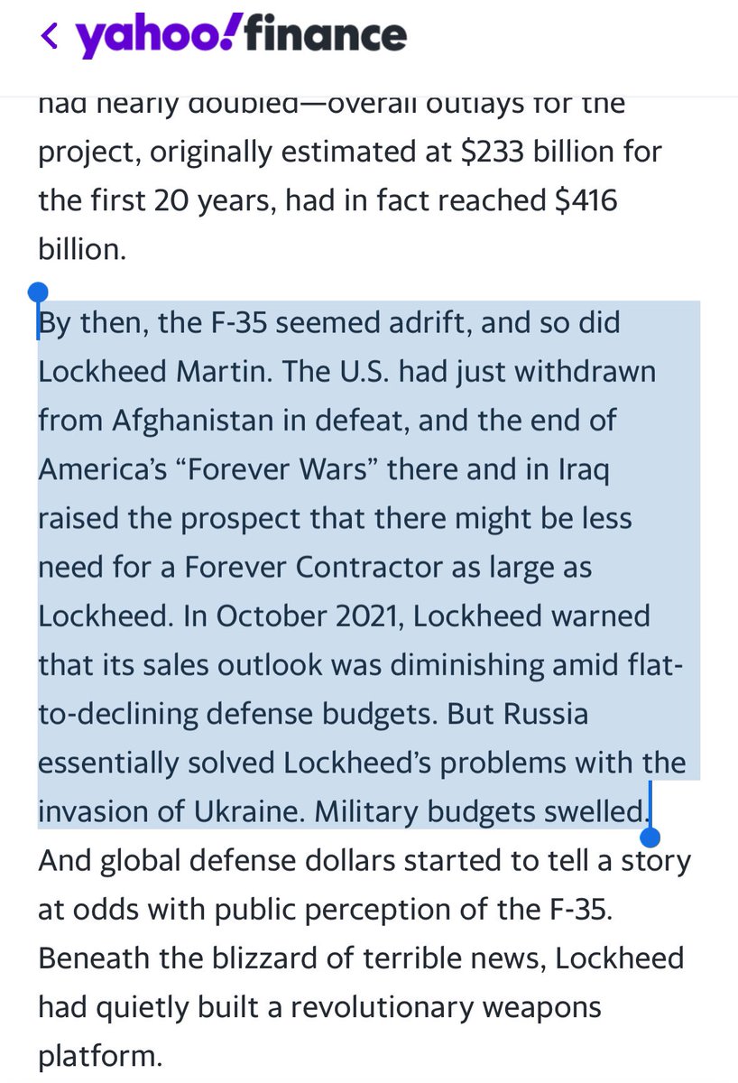CNA752's tweet photo. @the_honored1 @SwannMarcus89 Yeah, the Afghan pullout may be the lone area they disagree, &amp; easily Biden’s best decision he made on foreign policy. Wasn’t executed well, but deserves credit for making the decision to get out.  Once the MIC spigot got turned off, they had to find somewhere else to turn it on. https://t.co/czjmzDgiw0