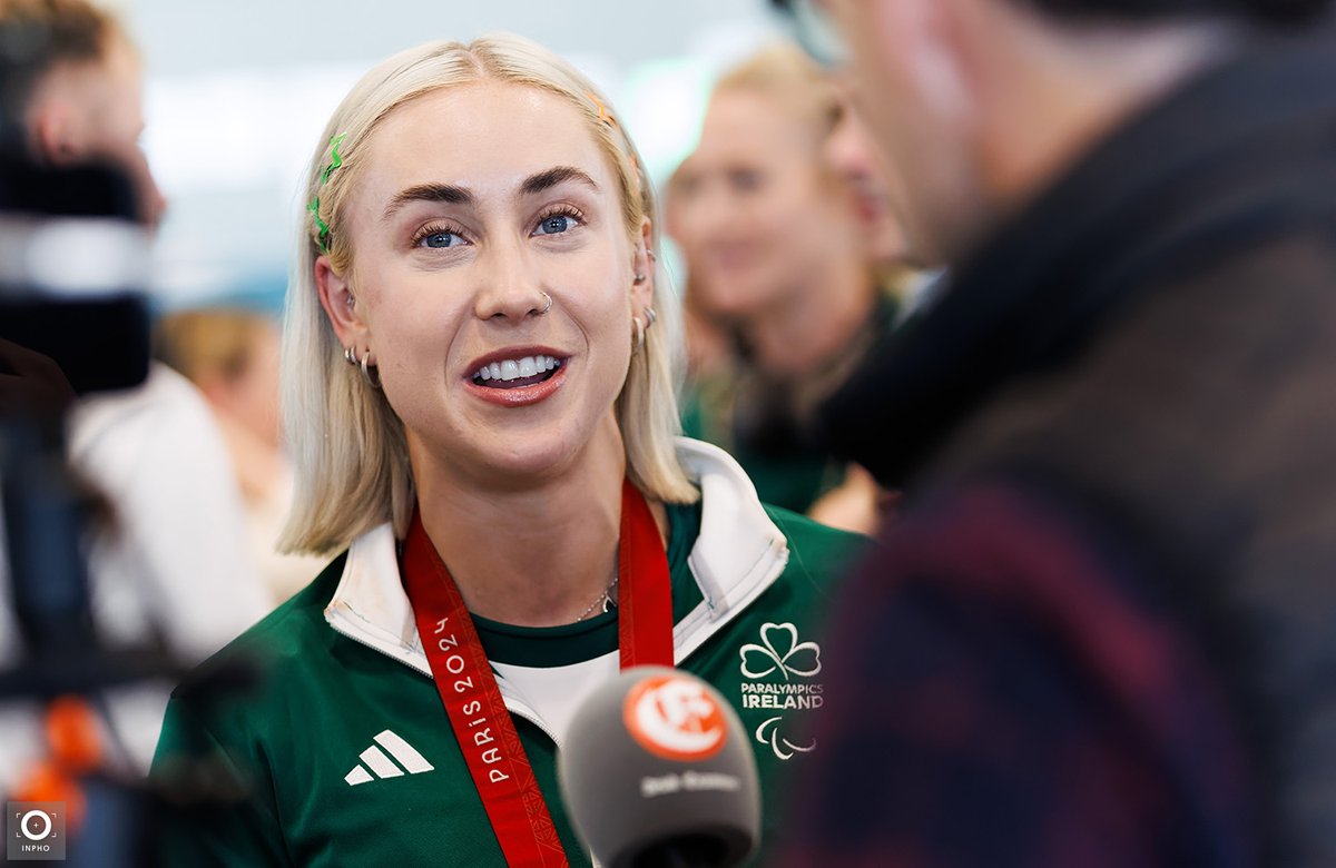 Inpho Photography (@inphosports) on Twitter photo "Hero's Return!" ๐ฎ๐ชโ๏ธ
<a href="/ParalympicsIRE/">Paralympics Ireland</a> return home from <a href="/Paralympics/">Paralympic Games</a> with their haul of medals through <a href="/DublinAirport/">Dublin Airport</a> this afternoon! (๐ธ <a href="/INPHOjames/">James Crombie</a>) "Hero's Return!" ๐ฎ๐ชโ๏ธ
<a href="/ParalympicsIRE/">Paralympics Ireland</a> return home from <a href="/Paralympics/">Paralympic Games</a> with their haul of medals through <a href="/DublinAirport/">Dublin Airport</a> this afternoon! (๐ธ <a href="/INPHOjames/">James Crombie</a>)