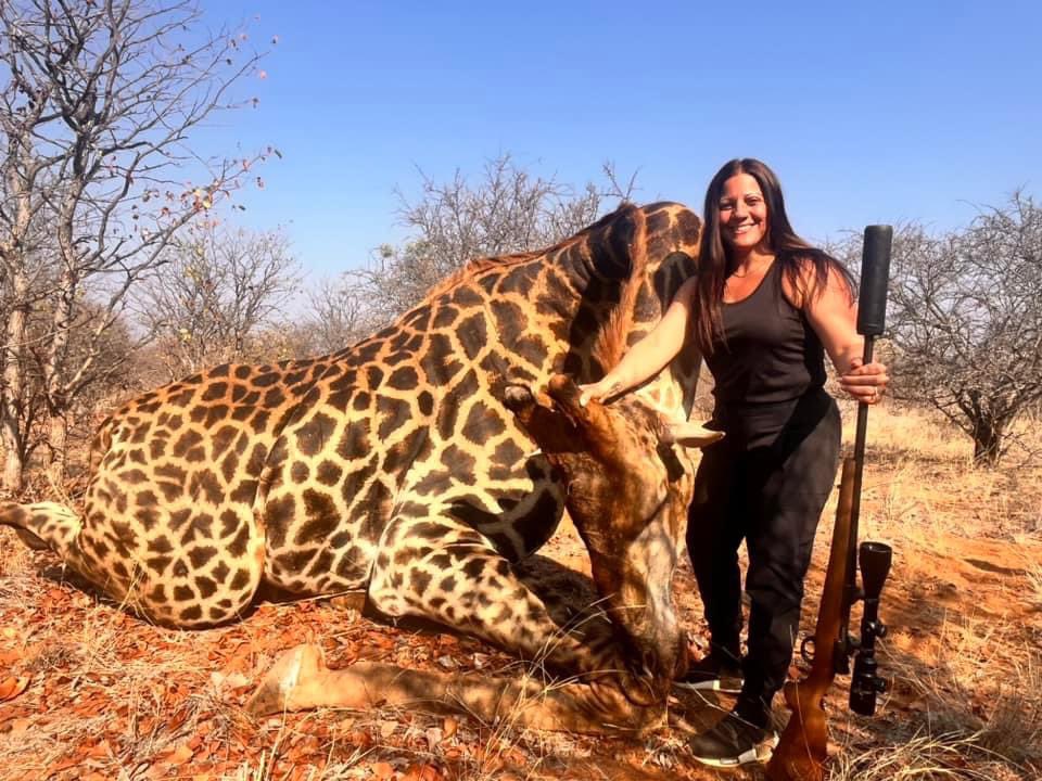 XposeTrophyHunt's tweet photo. Yuri Smith (Florida) came to SA with one thing on her mind. Exploit the widlife. She killed many animals & took an elephant ride. Get your fat ass off that elephant.
#BanTrophyHunting RT
@SARA2001NOOR @Angelux1111 @Gail7175 @DidiFrench @Lin11W @PeterEgan6 https://t.co/B5YlWJw4lJ