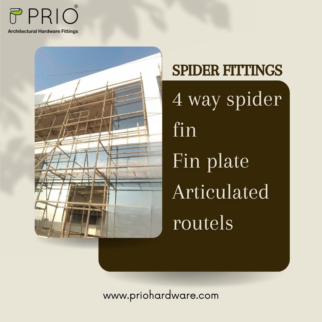 prio_india's tweet image. Minimal hardware, maximum impact. Spider fittings create bold, clean glass facades that redefine modern architecture. 🌆✨ #SpiderFittings #GlassStructures #ArchitecturalDesign #priohardware