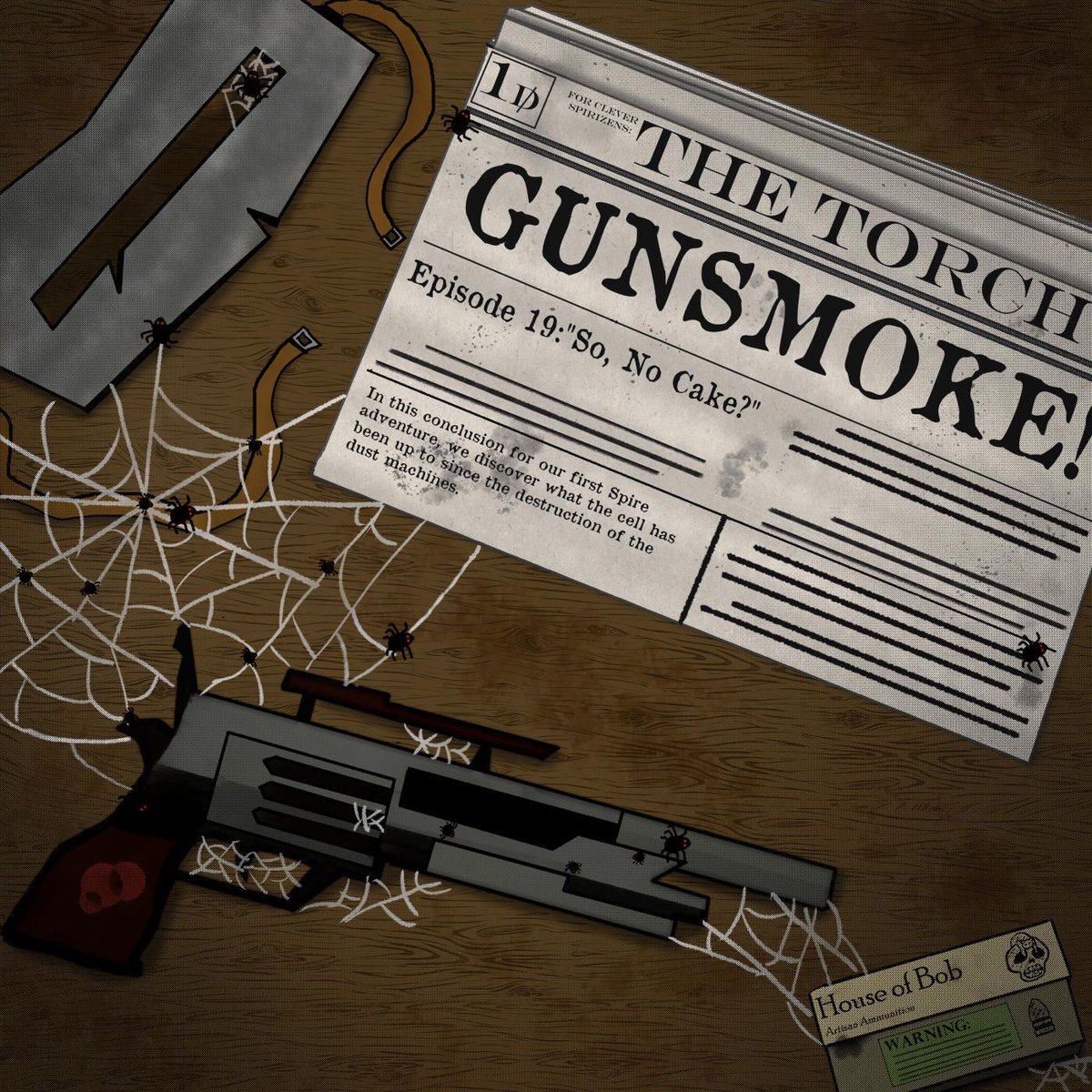 “So, no cake?”

Apple Podcasts: podcasts.apple.com/ca/podcast/hou…
Spotify: open.spotify.com/show/0fdO6Kkkm…
Youtube: youtube.com/playlist?list=… 
#SpireRPG #actualplay #ttrpg #TheSpireRPG