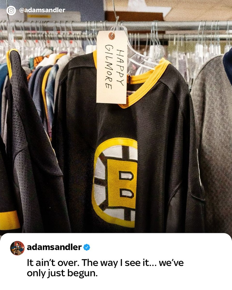 Happy Gilmore 2 has officially started production! 🤩📽️