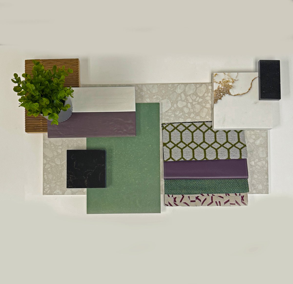 Happy Material Monday! Enjoy this fresh and calming palette as you start your work week.

#hastingschivetta #architecture #design #materialmonday