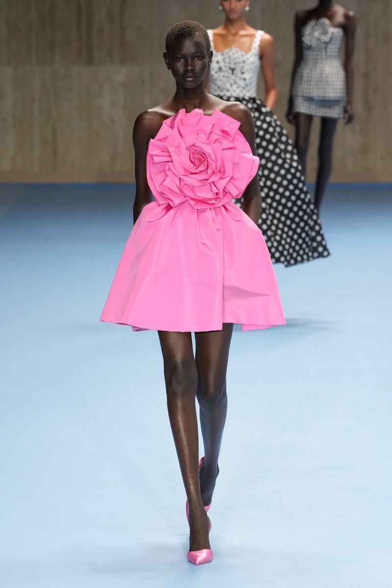 modelsdiaryy's tweet photo. carolina herrera ss25 pink looks 🌸 https://t.co/I7wQT0iq2k