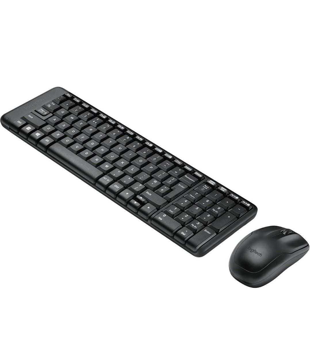 WIRELESS MOUSE AND KEYBOARD COMBO:Reliable Logitech Wireless Technology: 2.4Ghz wireless keyboard. Switch Life : 2 Million Key Strokes

Used like a New 900 Rs only