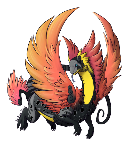 skydrynn's tweet photo. I don't think I ever posted my Flight Rising adoptables here? Here's a few coatls of my own that I made a while back!

I'd love to get back to doing more of these when I have time. https://t.co/OdjBxPwBYF