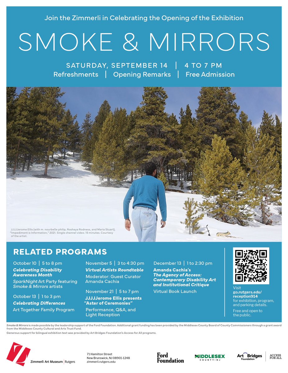 Opening Reception 🥳🎉

Saturday, September 14 @ 4 p.m.

Food &amp; Drink / Opening Remarks / Free Admission