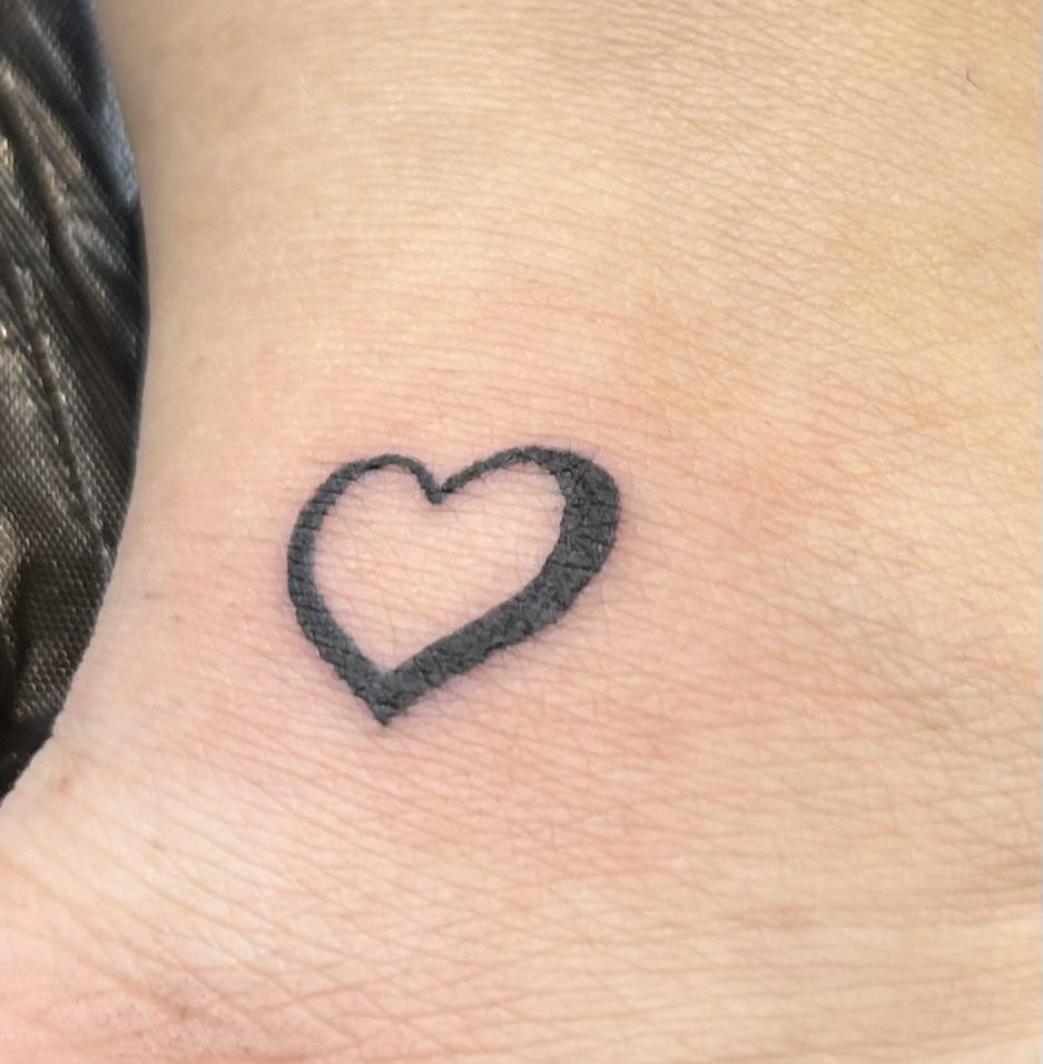 Today l got a Eurovision heart tattoo today, because even if the current state of the contest frustrates me, it has given me so many incredible experiences, and changed by life for the better. And I want to honour that ❤️
