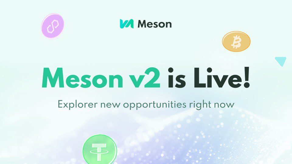 New Version Launch Announcement: 🔱Meson v2.0 is available for testing! 🔱

🛰️ Start exploring here: v2.meson.fi

🥳We’ve rolled out a major upgrade to our product! This version includes significant functional improvements, offering you a fresh new design and the most