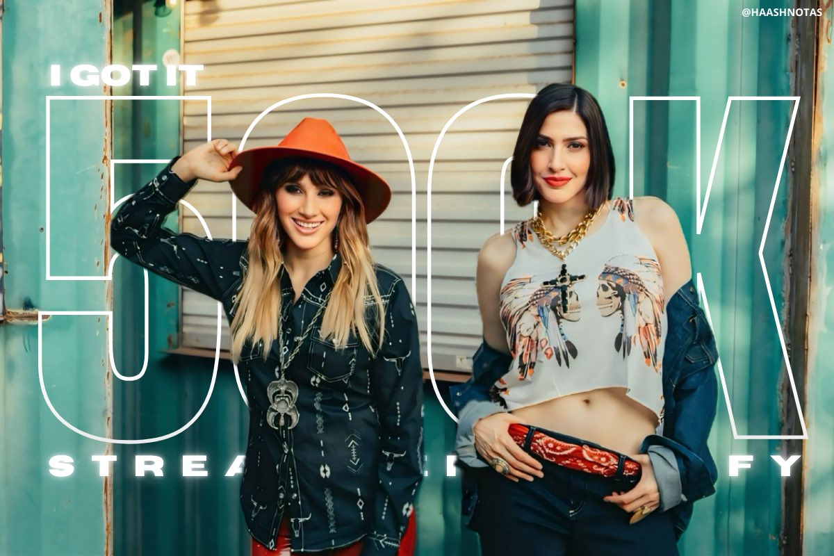 HaAshNotas's tweet photo. “I Got IT” de @haashoficial ya cuenta con 500,000 streams en Spotify. https://t.co/cw5u2MPShC