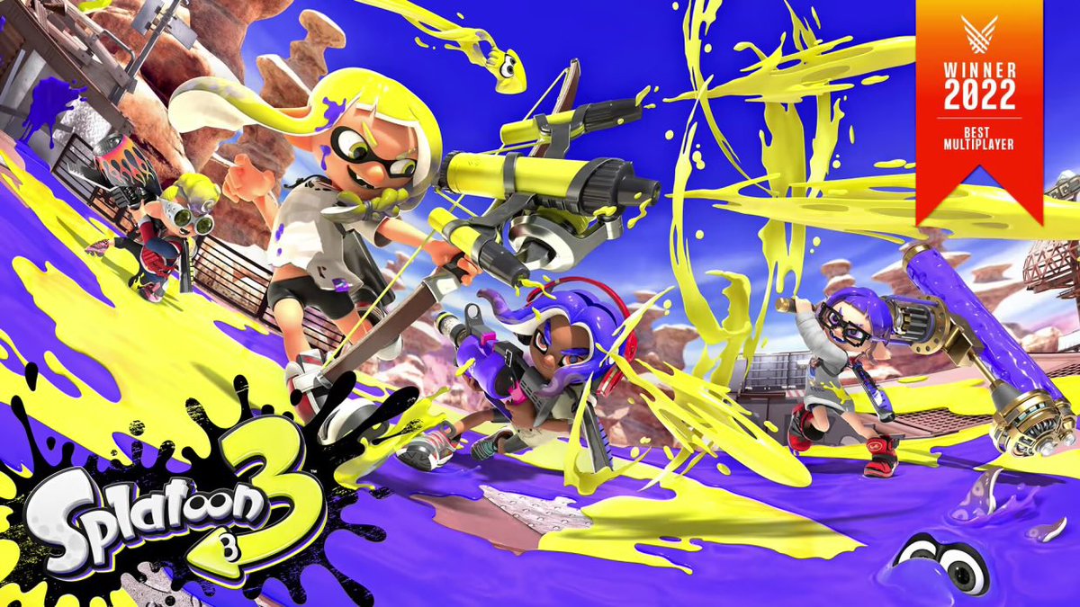 SwitchySh4rky's tweet photo. HOW IS SPLATOON 3 ALREADY TWO YEARS OLD TODAY 😭😭😭 https://t.co/pgvvyVPVyV