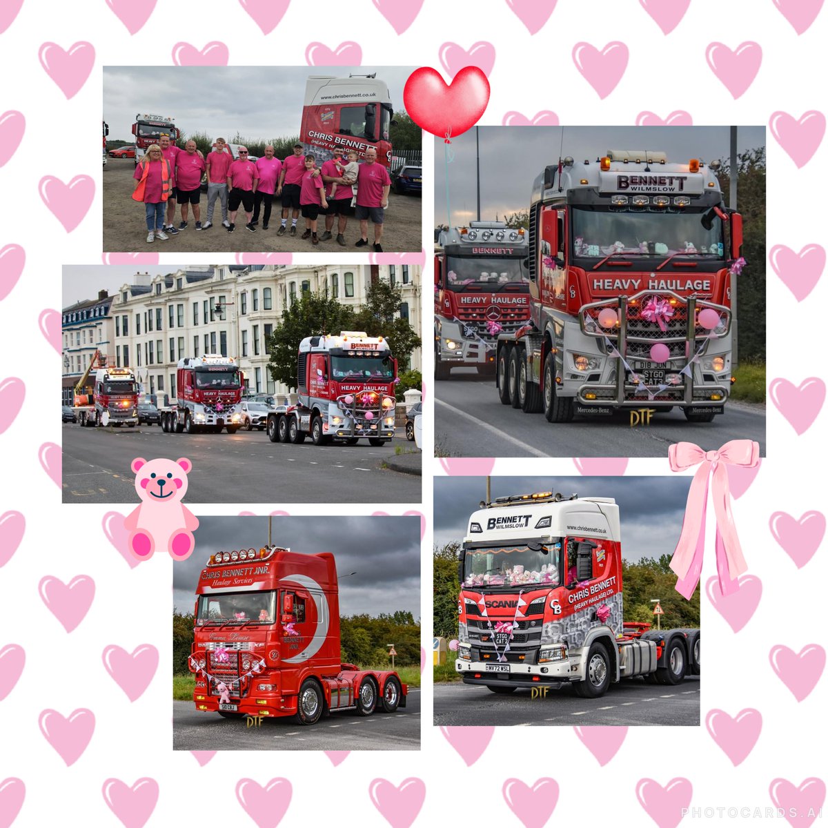 Southport Charity Truck Run thank you for allowing Chris Bennett (Heavy Haulage) Ltd to be a part of such an amazing and humbling experience in aid of such a worthy cause. Big thanks to Team Chris Bennett for all the work put into getting the wagons ready ❤️🎀🧸