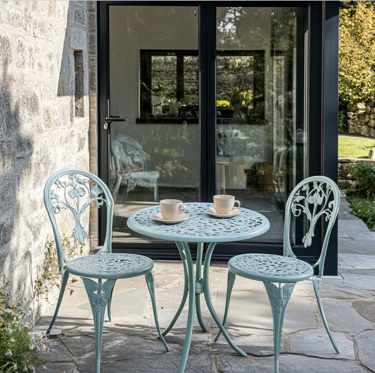 Enjoy the last days of tea in the back garden and protect your exterior furniture from the coming winter with Metal Shield.🛡️  Available to mix in any colour. #fleetwoodpaints #metalshield