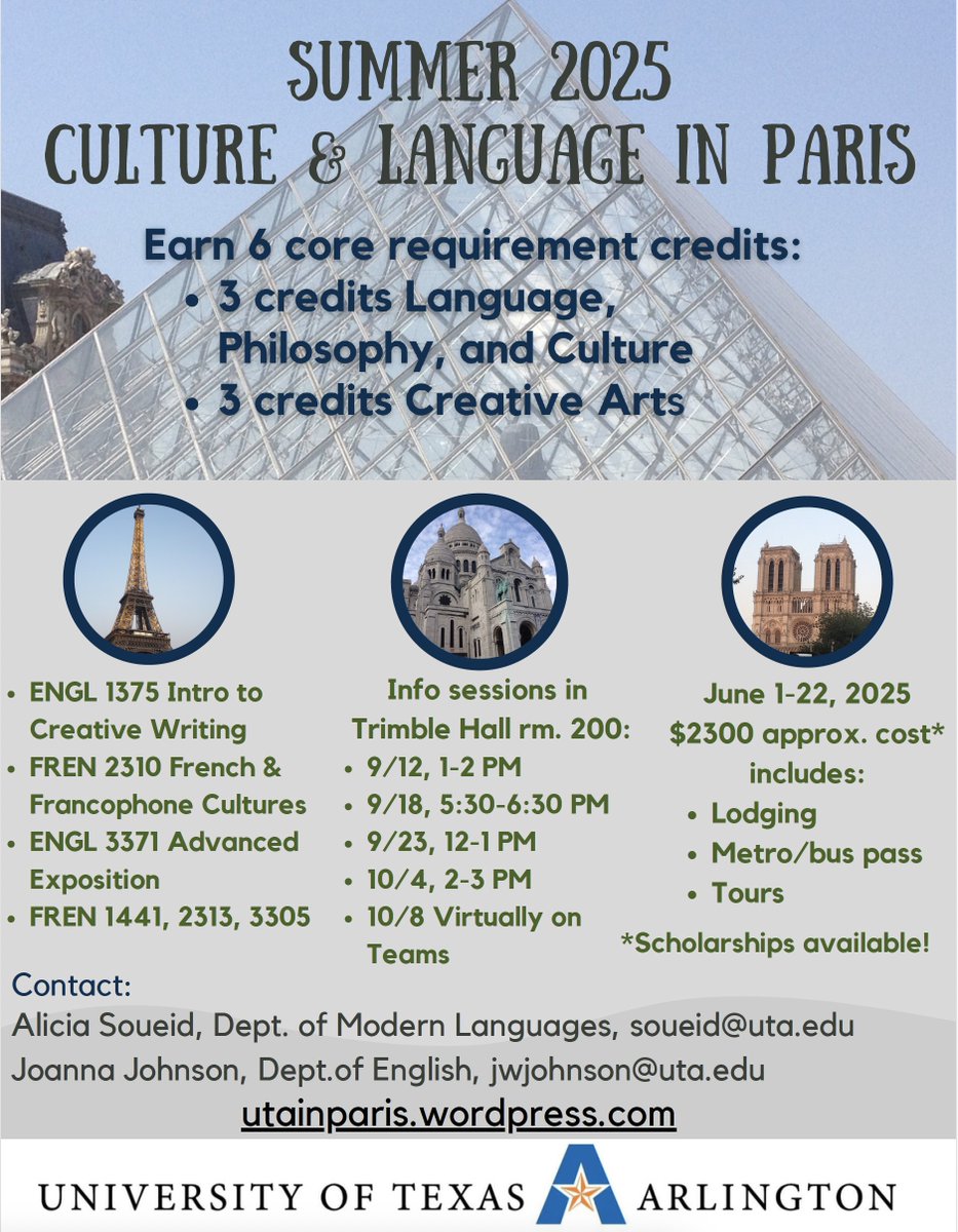 UTA Department of Modern Languages (@utamodlangs) on Twitter photo 