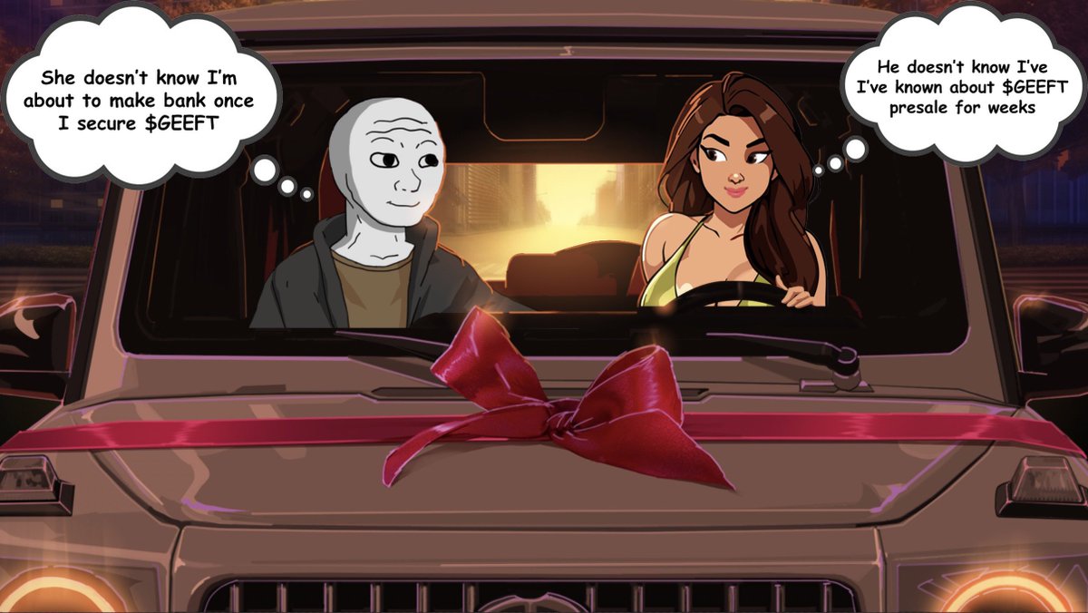 Geeft369's tweet photo. Once you get a taste of $GEEFT your Lif3 will never be the same 🎁💸 https://t.co/ngqIbPKzK3