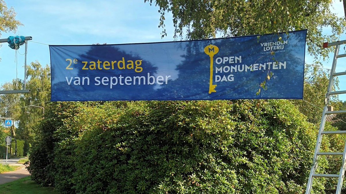 Alle spandoeken hangen: as zaterdag Open Monumentendag in onze gemeente #debilt

Tot dan👋

#omd #monument #bilthoven #westbroek #maartensdijk