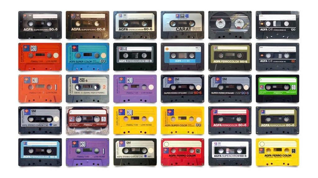 core77's tweet image. A #VisualArchive of #Audio #Cassette Tape Designs 📼

German #graphicdesigner and #graffiti #artist Neck has built l8r.it/K6A2, a visual archive of cassette #tapes.

Read the full story on Core77: l8r.it/hhtc