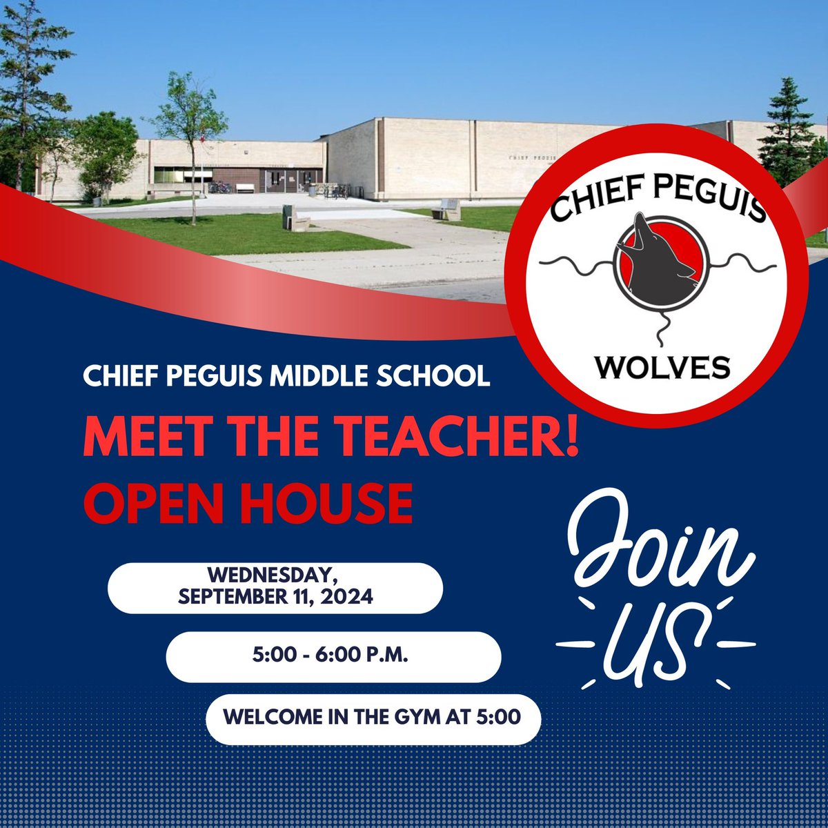 We hope all of our CP families can join us this Wednesday at 5:00 p.m. for our Meet the Teacher evening! We will start in the gym, with time to tour the building and visit teachers thereafter!