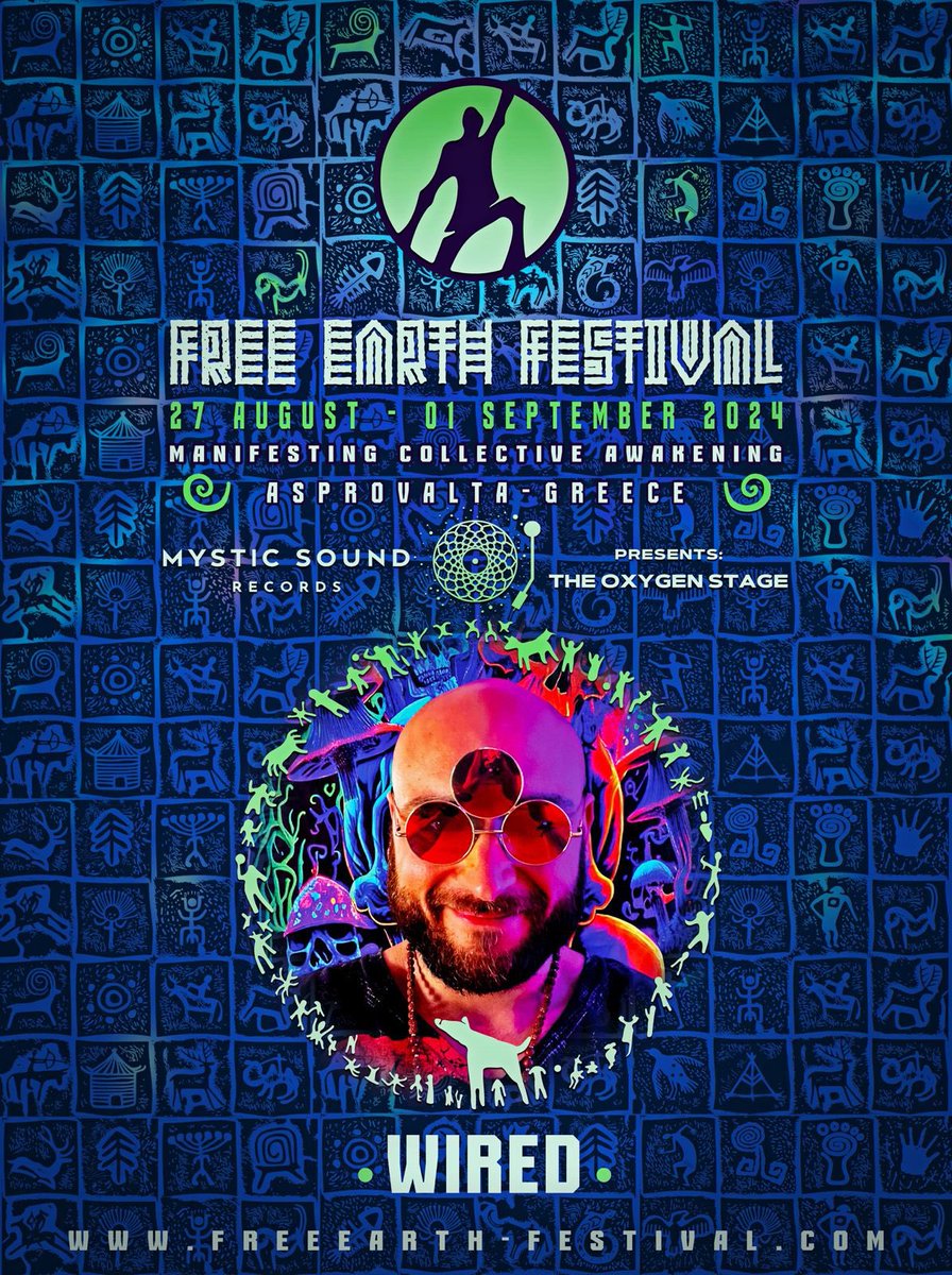 ozzycetin's tweet image. DJ Wired - Free Earth Festival 2024 by Psytrance by Ozzy Cetin on #SoundCloud 
on.soundcloud.com/hS8UoCjjjh56bc…

#psytechno #psytech #psychedelic #techno