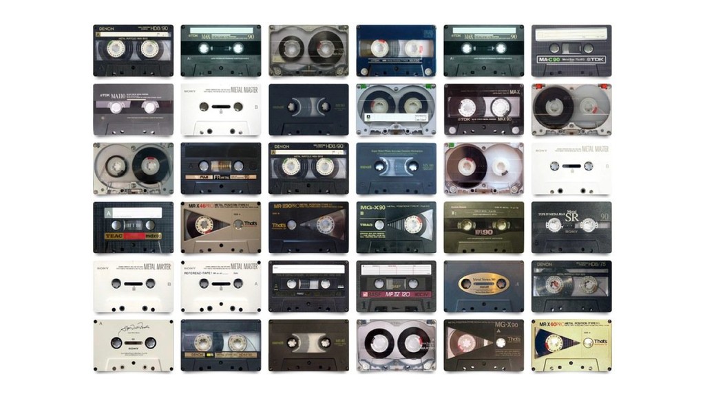core77's tweet image. A #VisualArchive of #Audio #Cassette Tape Designs 📼

German #graphicdesigner and #graffiti #artist Neck has built l8r.it/K6A2, a visual archive of cassette #tapes.

Read the full story on Core77: l8r.it/hhtc