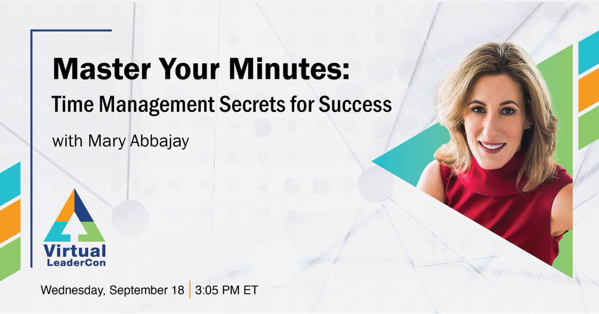 If you want to be a more effective &amp; successful leader…you need this.
Join Mary Abbajay and other leadership experts talking about the most pressing and emerging leadership and learning topics – a FREE, Virtual Event. buff.ly/3Cr4utq