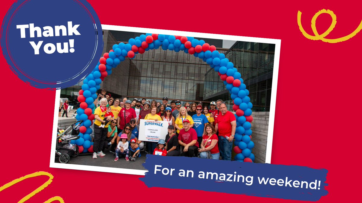 SuperWalk's tweet image. Thank you for walking with us at the 2024 SuperWalk.
By participating in SuperWalk, you are ensuring that a full life with Parkinson’s is still possible.  

This year’s walk may be over, but the impact you have continues. Thank you!
We look forward to walking with you again!