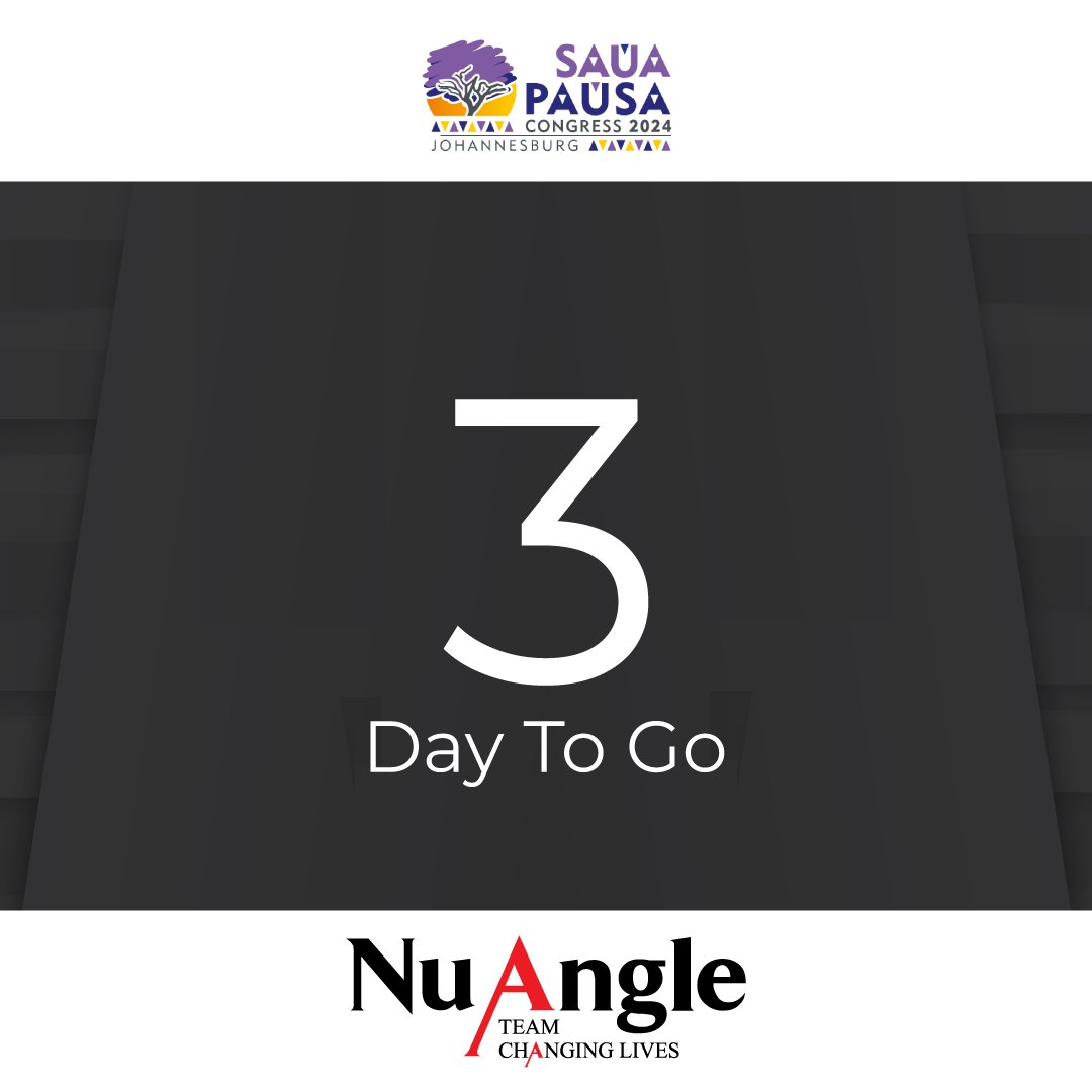 We are excited to be attending SAUA 2024 which is just three days away!  
We look forward to seeing each of you there as we come together to advance our shared goals. Come Visit us at stand 20! #saua2024 #nuangle #ateamchanginglives