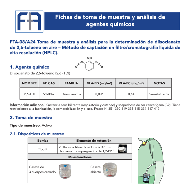 INSST_MITES_GOB's tweet photo. 🆕Tenemos nuevas fichas de la colección técnica "Fichas de toma de muestra y análisis de agentes químicos"

🔗Descárgalas aquí 👉https://t.co/X3Af9TbOia https://t.co/HOLriMCpoW