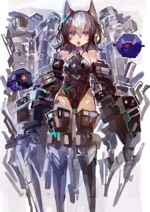 黒メカけもサイバー 