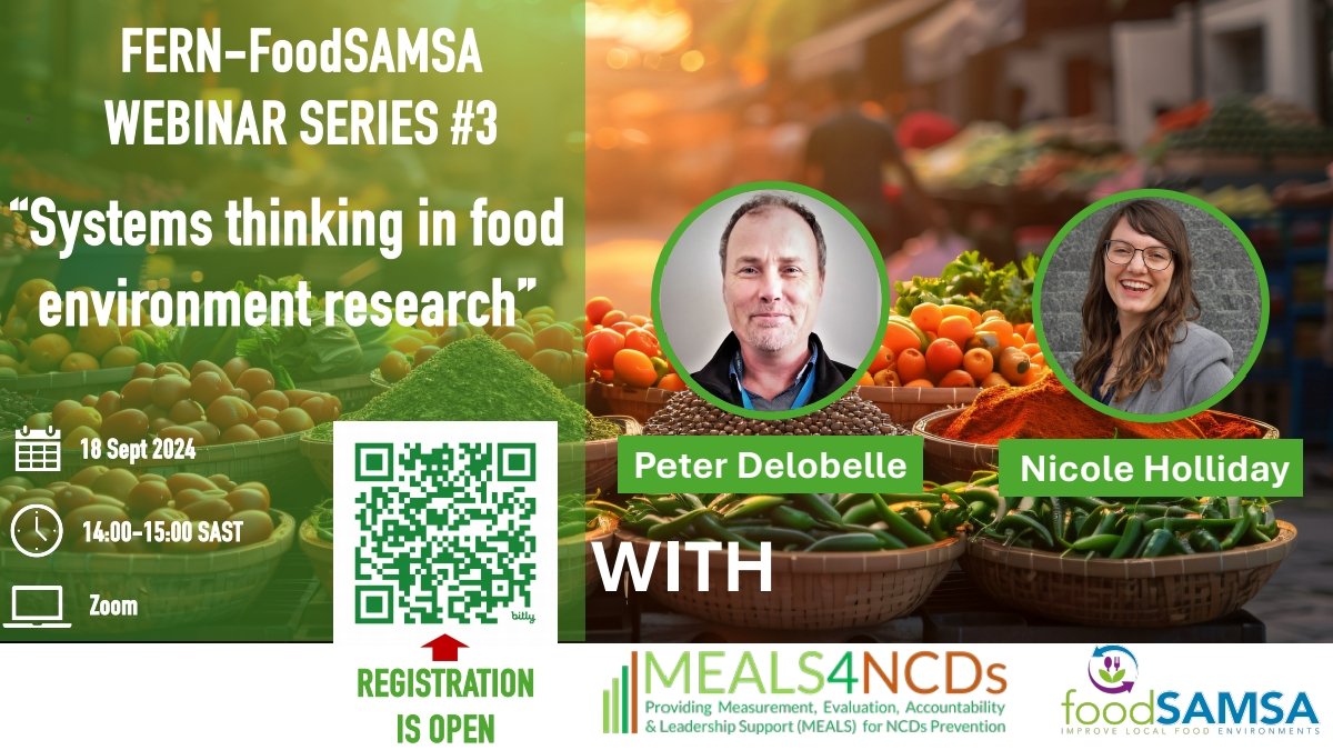 ‼️ #FERN2024 Webinar Series #3 ‼️ 
Have you registered for the #FERN-FoodSAMSA Webinar yet? This edition promises to be highly interactive and insightful!  
Join us as we delve deeper into #FE research, policies and practice in Africa. 
Register here: docs.google.com/forms/d/e/1FAI…