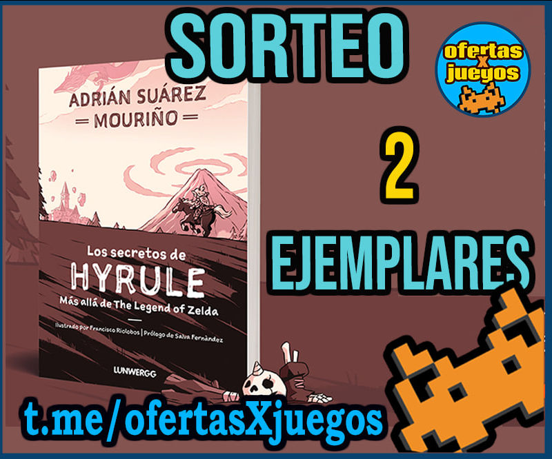 ofertasXjuegos's tweet photo. 📚 SORTEO 📚
💫LOS SECRETOS DE HYRULE💫

Llévate uno de los dos ejemplares que sorteamos del FANTÁSTICO LIBRACO de Adrián Suarez!

👉🏻RT a este tuit y menciona a un amigo
👉🏻Síguenos a @Nuevebits y @ofertasXjuegos 

Solo para España, no cuentas sorteo!
Hasta el 23:59 del lunes 16 Sept. Ganador el día siguiente!