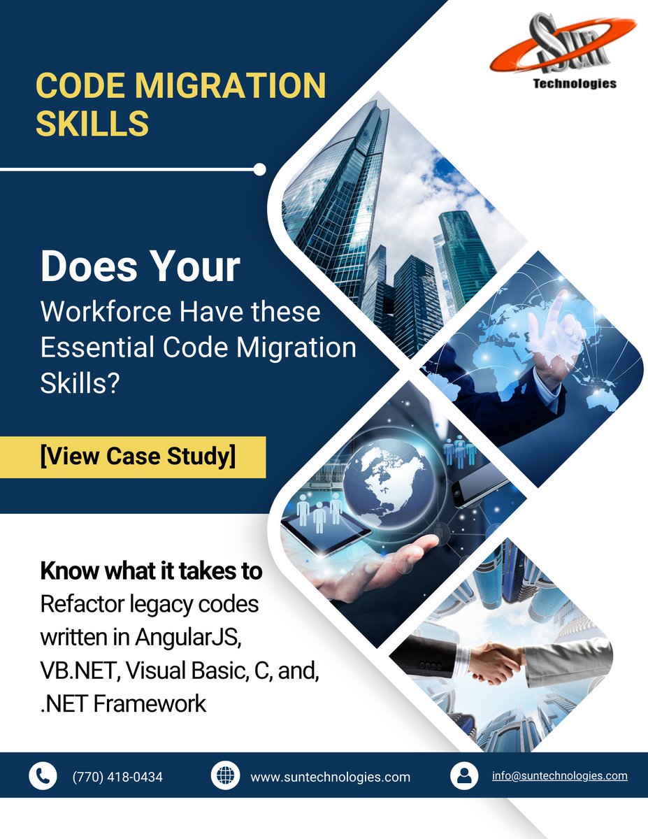 SunTech_Inc's tweet image. Download this case study to see how our dedicated Testing CoE can help refactor or replatform applications without causing disruptive changes to the production code. Learn More
suntechnologies.com/case-study/cod…
#codemigration #testing #automationtestingtools #qa #testinglegacycode #CoE