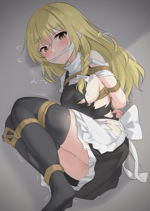 攫われちゃった霧雨魔理沙 