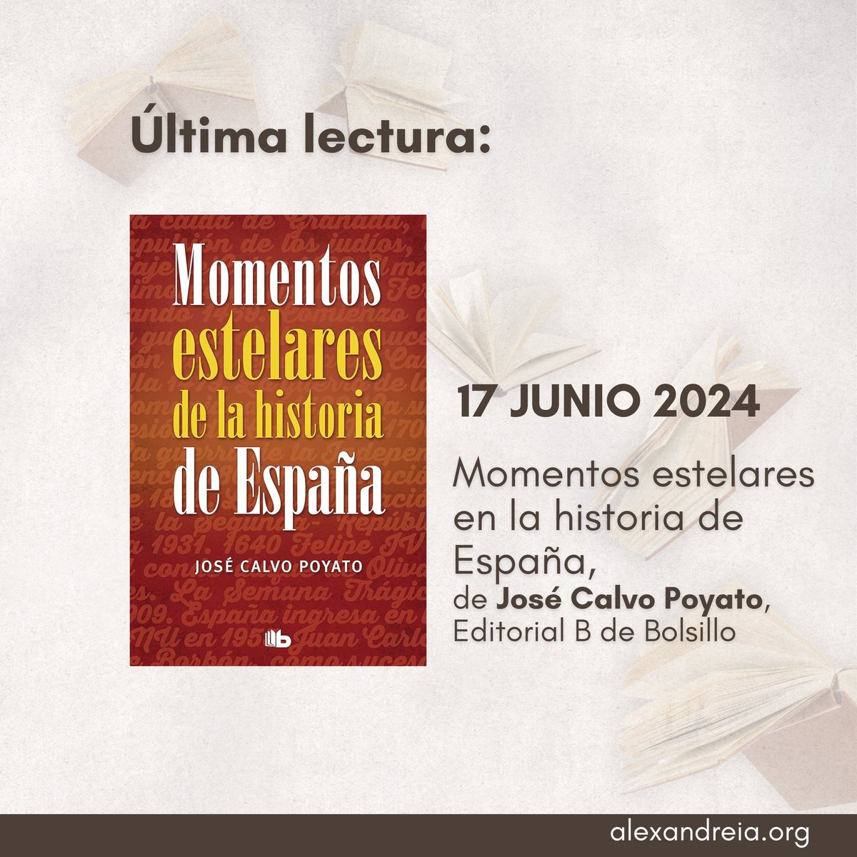 Club de Lectura Alexandreia tweet media