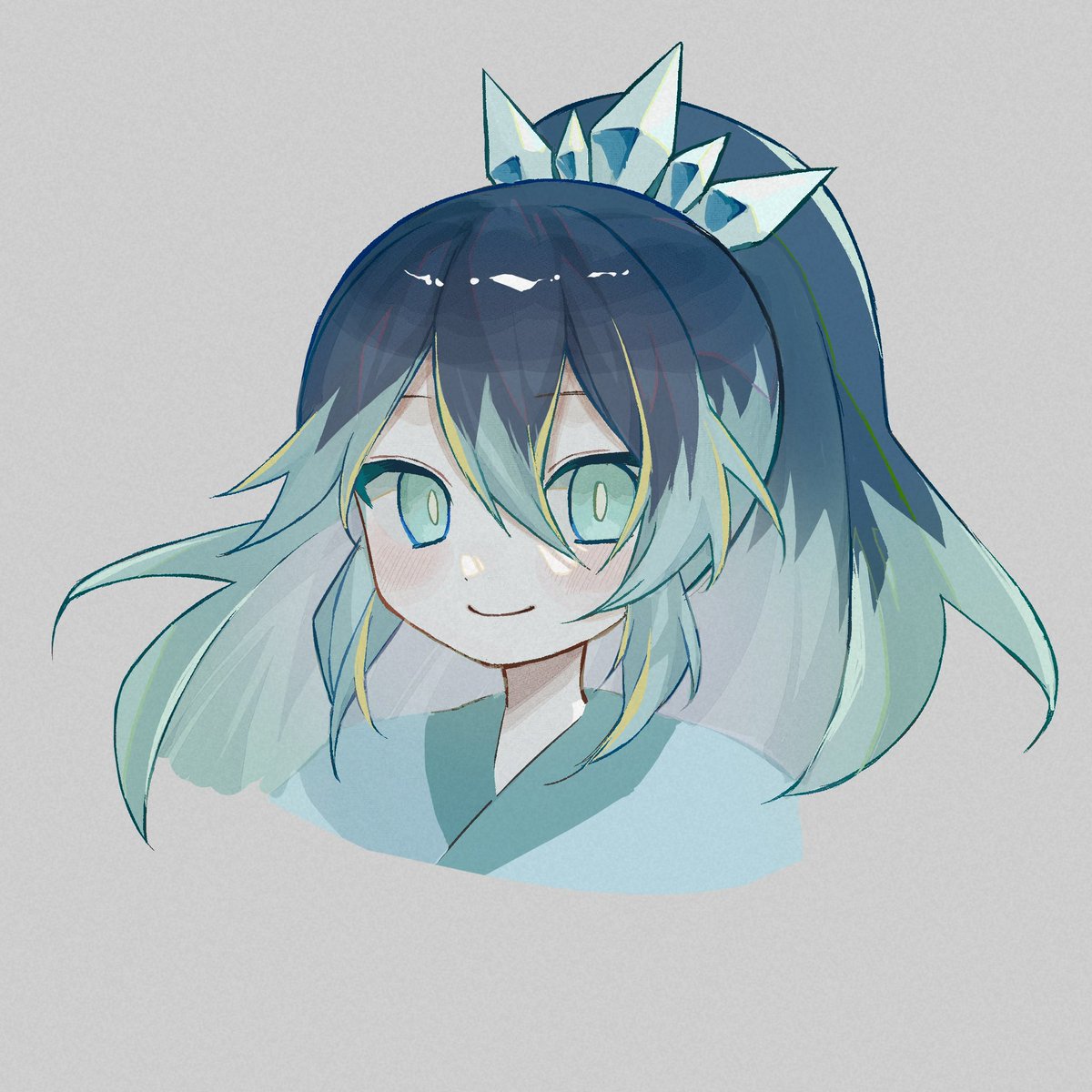 Im_silicon's tweet photo. ふぶき姫らくがき https://t.co/MZ6YqhZfe1