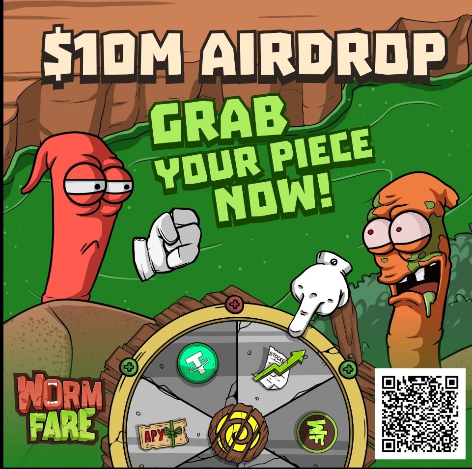 Axelslion's tweet photo. 🚀 Hurry and claim your piece of the Wormfare $10.000.000 DROP!💰💰 Join me NOW!

https://t.co/xCFHZPCQ1y

#drop #wormfare #wormup https://t.co/X26OuvlgPu