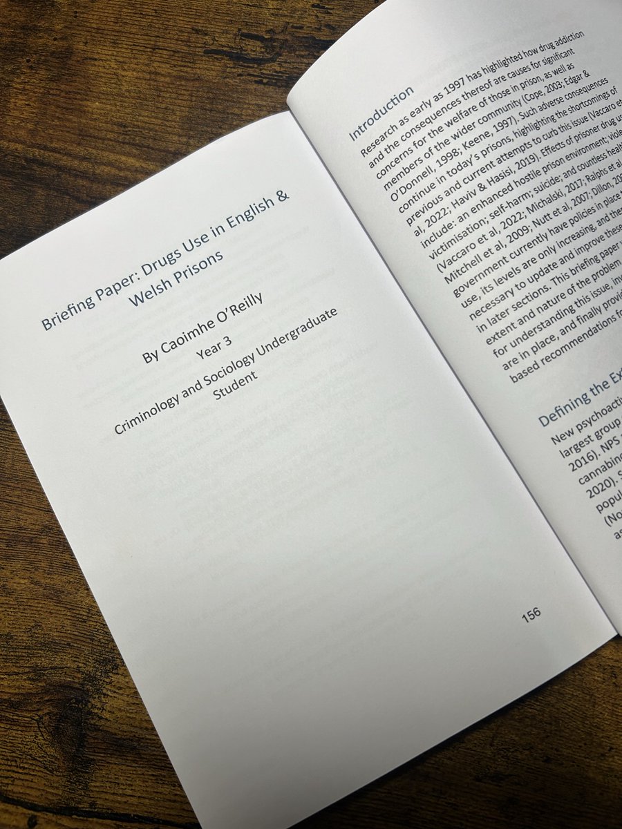 QUB Social Science Student Journal (@qub_sssj) on Twitter photo Last in our series of 'featured essay of the week' is that of Year 3 Criminology & Sociology Undergraduate Caoimhe O'Reilly with her briefing paper entitled 'Drug Use in English & Welsh Prisons'.
blogs.qub.ac.uk/sssj/briefing-… #sssj <a href="/QUBSSESW/">SSESW at Queen's</a> <a href="/QUBelfast/">Queen's University Belfast 🎓</a> Last in our series of 'featured essay of the week' is that of Year 3 Criminology & Sociology Undergraduate Caoimhe O'Reilly with her briefing paper entitled 'Drug Use in English & Welsh Prisons'.
blogs.qub.ac.uk/sssj/briefing-… #sssj <a href="/QUBSSESW/">SSESW at Queen's</a> <a href="/QUBelfast/">Queen's University Belfast 🎓</a>