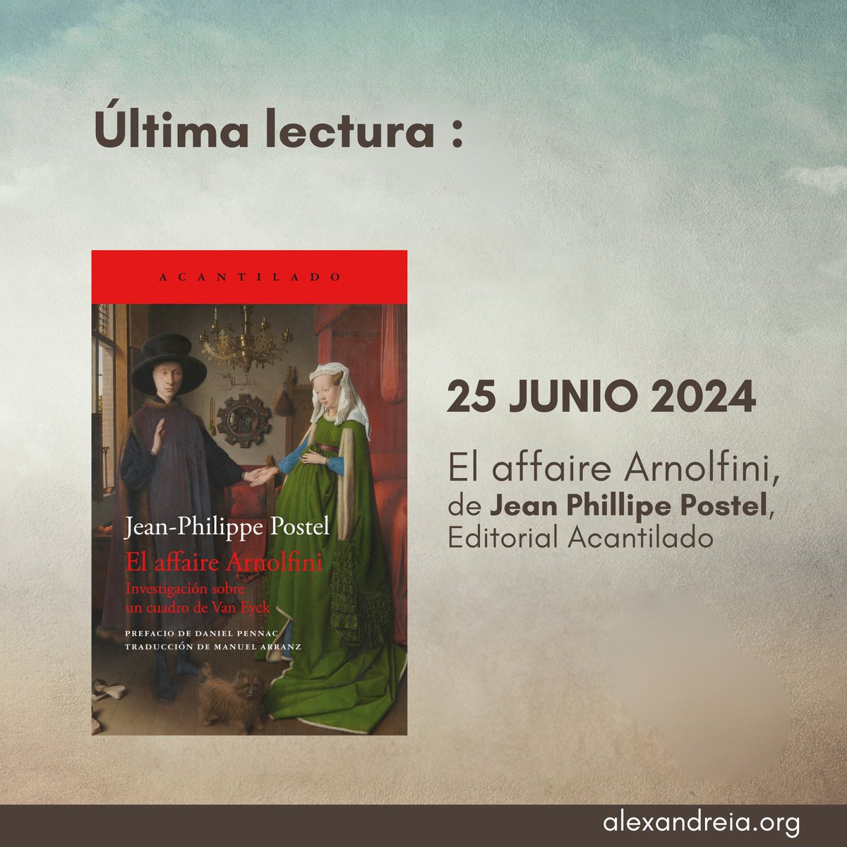 Club de Lectura Alexandreia tweet media