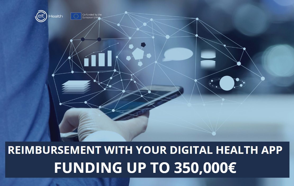 Arian International Projects (AIP) (@arianinterproj) on Twitter photo 🚀Are you a micro, small company with a CE-marked #digitalhealthapp looking to fast-track reimbursement?
With #Diginnovation <a href="/EITHealth/">EIT Health</a> Program you can connect with industry leaders, accelerate #marketentry & receive funding up to 350k💰
Apply by 18/9
<a href="/pcb_ub/">Parc Científic de Barcelona</a> <a href="/PRUAB/">Parc de Recerca UAB</a> <a href="/APTE_es/">APTE</a> 🚀Are you a micro, small company with a CE-marked #digitalhealthapp looking to fast-track reimbursement?
With #Diginnovation <a href="/EITHealth/">EIT Health</a> Program you can connect with industry leaders, accelerate #marketentry & receive funding up to 350k💰
Apply by 18/9
<a href="/pcb_ub/">Parc Científic de Barcelona</a> <a href="/PRUAB/">Parc de Recerca UAB</a> <a href="/APTE_es/">APTE</a>