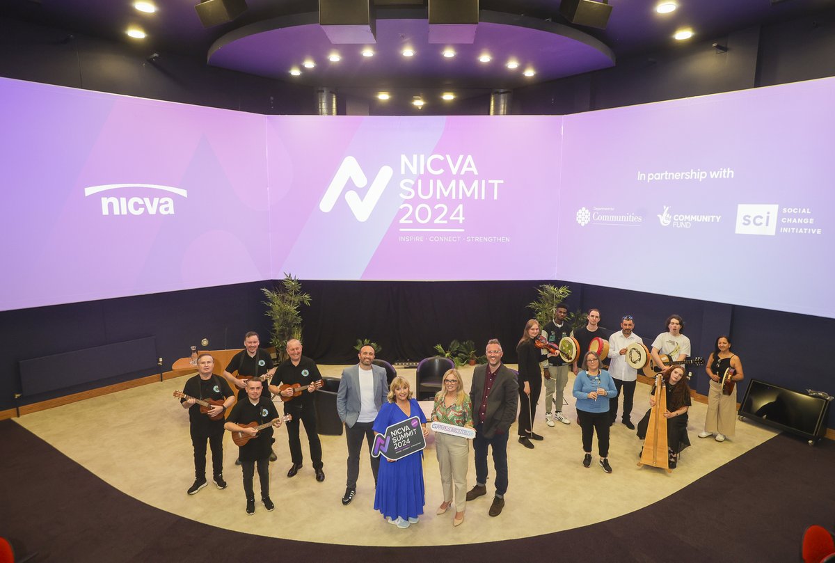 NICVA (@nicva) on Twitter photo 📢 We're delighted to officially launch our #FutureThinking #NICVAsummit!
Supported by <a href="/CommunitiesNI/">Communities NI</a>, <a href="/TNLComFundNI/">The National Lottery Community Fund NI</a> & <a href="/SCI_Belfast/">Social Change Initiative</a>, the Summit will bring VCSE organisations together to learn, share & celebrate the value and diversity of the sector ➡️ bit.ly/4cWp2bN 📢 We're delighted to officially launch our #FutureThinking #NICVAsummit!
Supported by <a href="/CommunitiesNI/">Communities NI</a>, <a href="/TNLComFundNI/">The National Lottery Community Fund NI</a> & <a href="/SCI_Belfast/">Social Change Initiative</a>, the Summit will bring VCSE organisations together to learn, share & celebrate the value and diversity of the sector ➡️ bit.ly/4cWp2bN