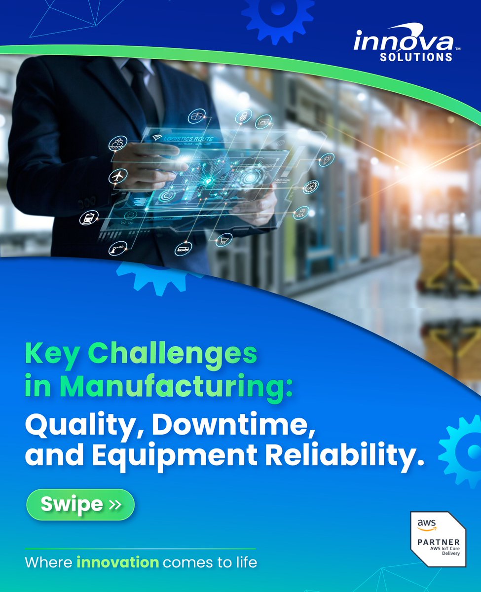 innovasolutions's tweet image. AWS IoT is revolutionizing the manufacturing industry with its powerful use cases. Learn more: hubs.ly/Q02P1GTw0

#AWSIoT #Manufacturing #PredictiveQuality #AssetMonitoring #PredictiveMaintenance #InnovaSolutions
