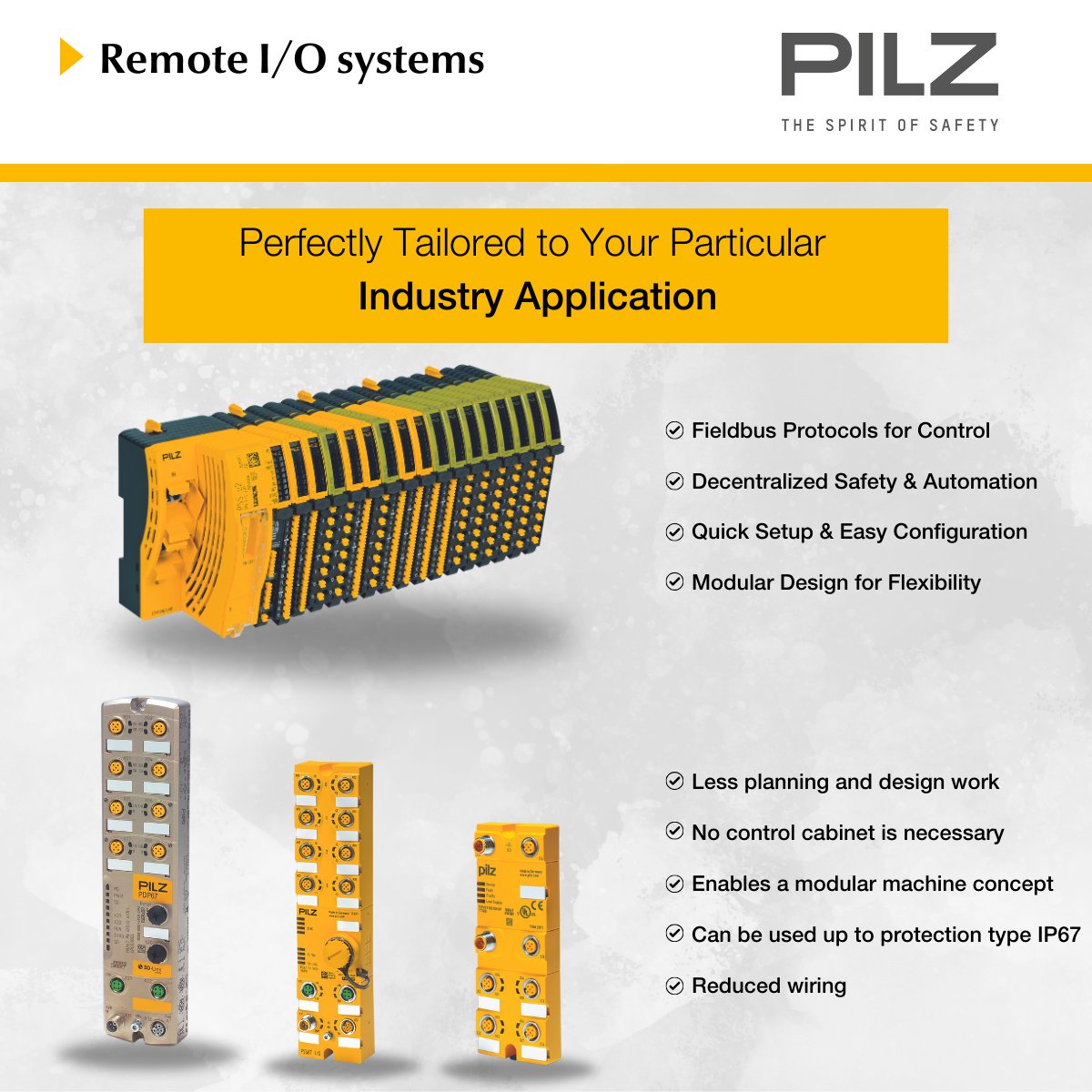 Pilz_India's tweet image. Whether you’re looking to optimize existing systems or implement new ones, our PSSu2, PSS67, and PDP67 modules have got you covered.

#IndustrialAutomation #RemoteIO #CommunicationModules #PSSu2 #PSS67 #PDP67 #AutomationSolutions #Efficiency #Pilz #Safety
