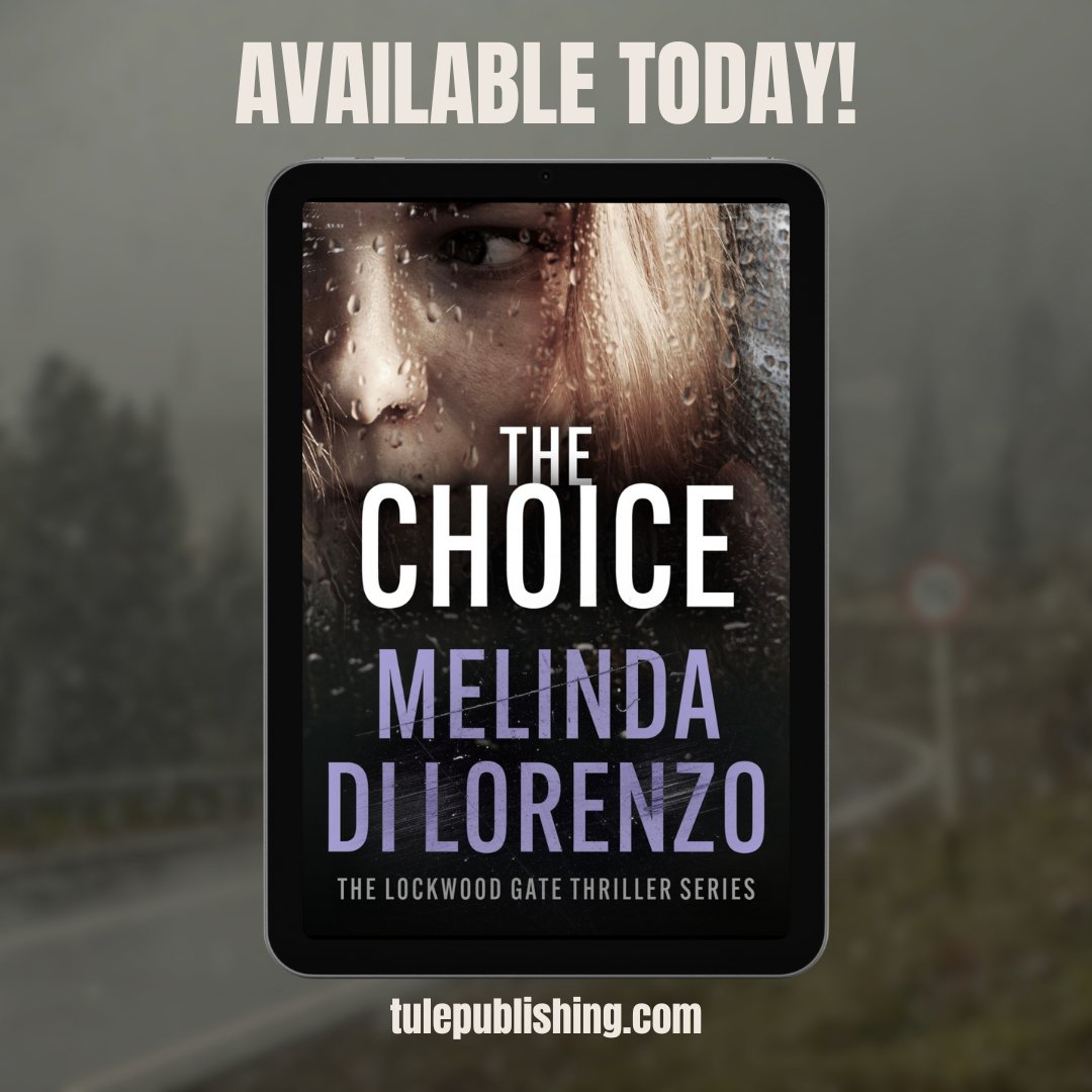 TulePublishing's tweet photo. She can hide, but for how long?

THE CHOICE by @melindawrites is out TODAY so grab your copy and come along for the thrill of a lifetime: https://t.co/4fGlp9RwuK 
#readztule #mystery https://t.co/54g1oHHAAK