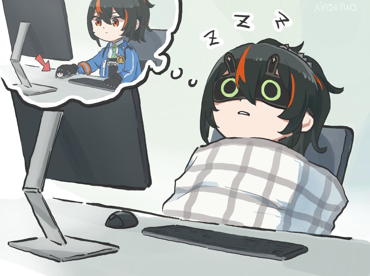 🖱
#ゼンゼロ  #zzzero   
#JaneDoe   #ZhuYuan