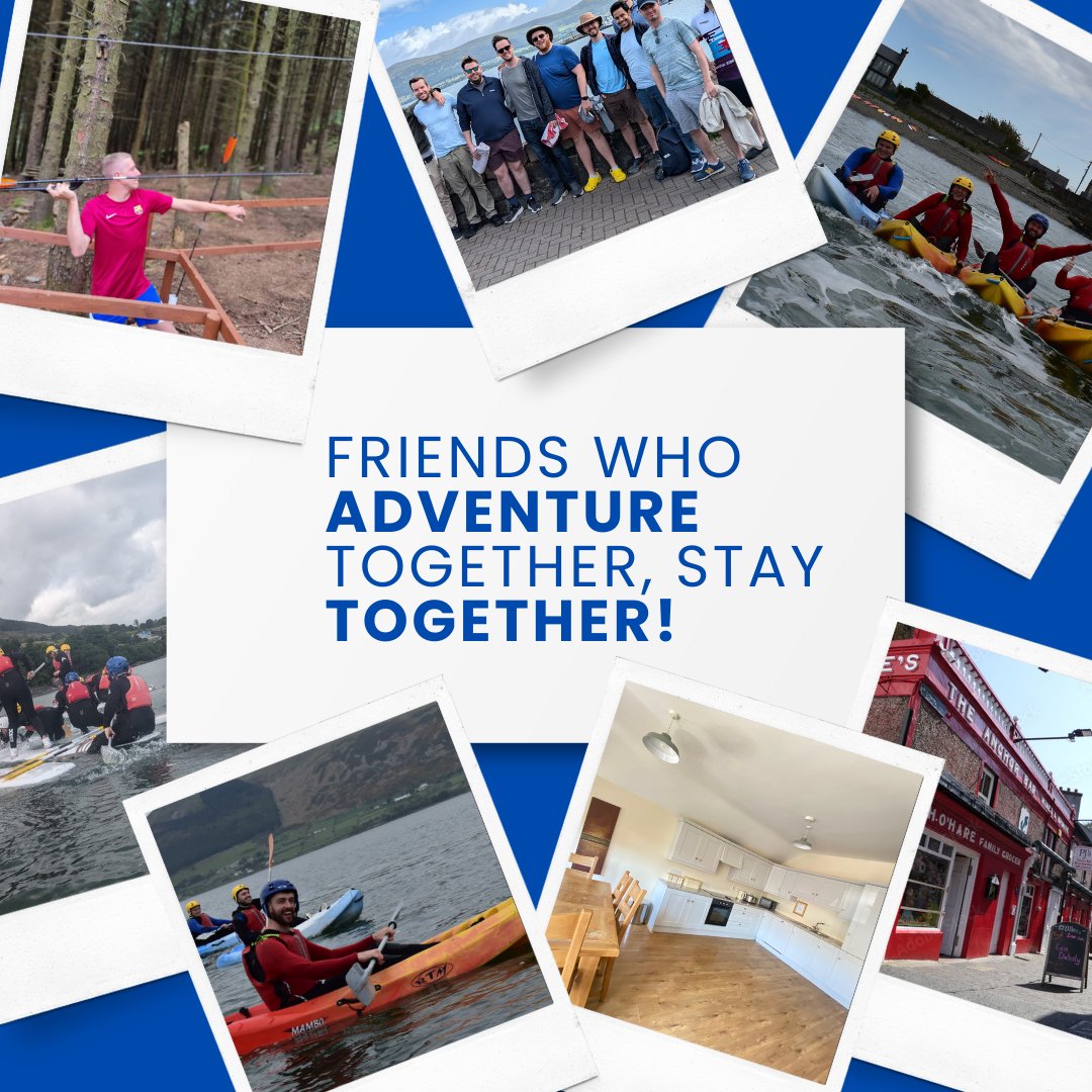 CarlingfordAdv's tweet image. adventure by day, celebration by night! 🏞️🍻
At Carlingford Adventure Centre, enjoy the ultimate stag weekend with epic activities, accommodation, and endless craic—all in one place.
Book today! ow.ly/WqBV50TiNsH
#StagWeekend #Carlingford #AdventureAwait