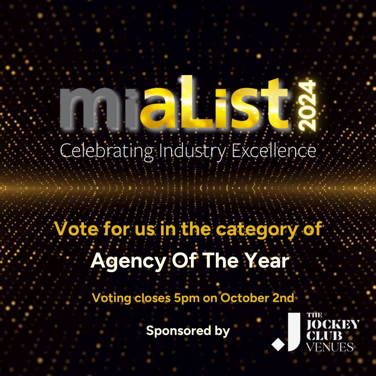 We've been shortlisted for two miaList awards, and we would really appreciate your vote! hubs.li/Q02P4ZH10 

#MiaList #SustainableEvents