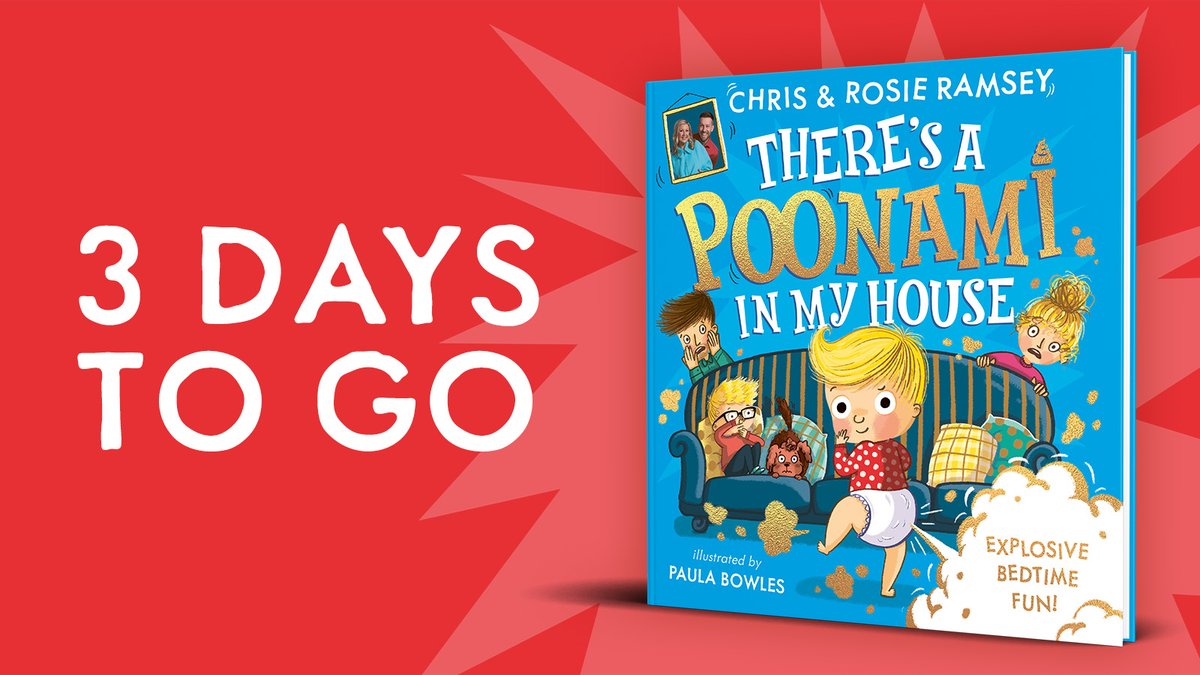 Simon & Schuster Children's Books (@simonkids_uk) on Twitter photo 3 DAYS TO GO! There's a Poonami in My House from podcast royalty <a href="/4pmWineTimeBaby/">Chris and Rosie Ramsey</a> is out this Thursday! 💩
Illustrated by @paula_bowles 🎨 #TheresaPoonamiinMyHouse #ChildrensBooks #FunnyChildrensBooks #ChrisandRosie #4pmWineTime 3 DAYS TO GO! There's a Poonami in My House from podcast royalty <a href="/4pmWineTimeBaby/">Chris and Rosie Ramsey</a> is out this Thursday! 💩
Illustrated by @paula_bowles 🎨 #TheresaPoonamiinMyHouse #ChildrensBooks #FunnyChildrensBooks #ChrisandRosie #4pmWineTime