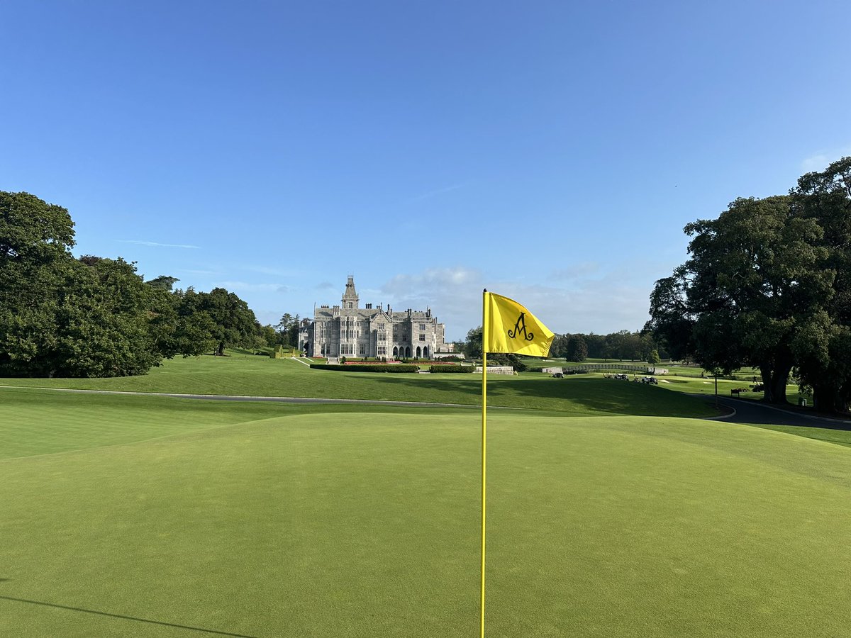 Kicking off a 2 day site visit to Adare Manor, reviewing agronomy preparations ahead of Ryder Cup 2027. 

#RyderCup #AdareManor #GolfAgronomy